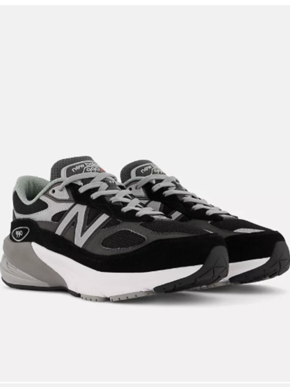 New Balance Black 990v6 Sneakers - 5.5-6